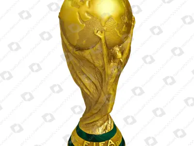 FIFA World Cup Trophy 3D model