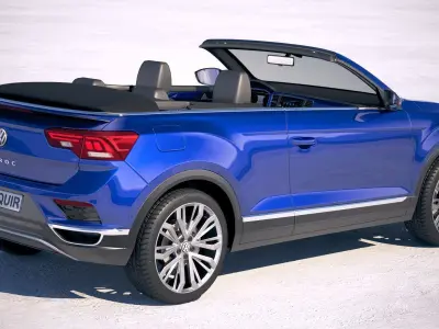 Volkswagen T-Roc cabrio 2020 3D model
