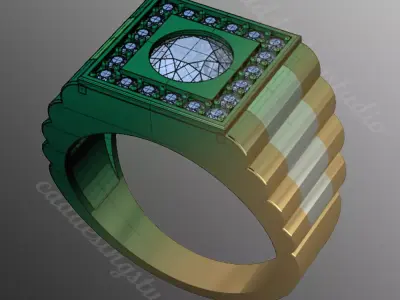 Ring bi152 3D print model