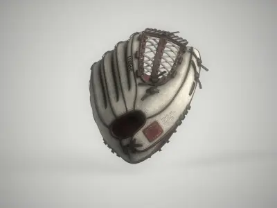 Baseball Glove 3D model