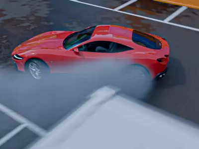 Harbour - Container Shipping 3D model