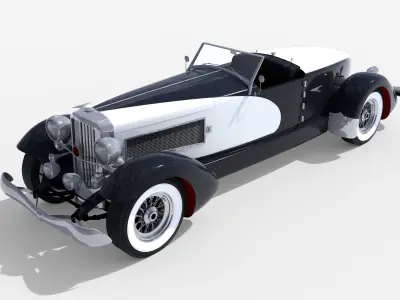 Duesenberg sj 3D model