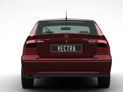 Opel Vectra B HB Facelift 3D model