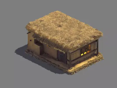 gAME Pei Cheng Building - House 03 3D model