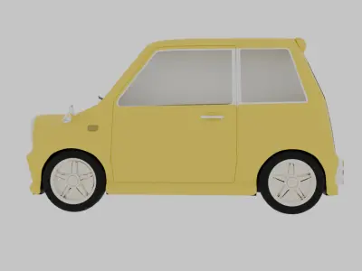 compact car 001 3D model