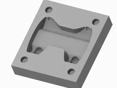 Chocolate Mold Gamepad 3D print model