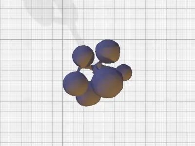 simple poly Tree Low-poly 3D model