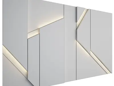 Wall Panel 30 3D model