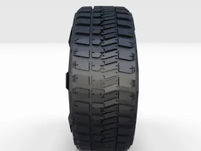 Tesla Cybertruck Wheel 3D model