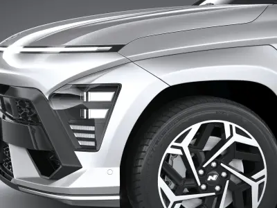 Hyundai Kona N Line 2024 3D model