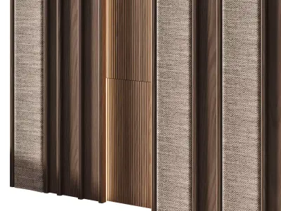 Decorative V65 Wall Panels 3D model