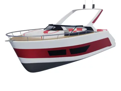 Cabin Cruiser 3D model