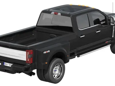 F-450 Super Duty Limited 2024 3D model