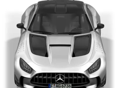 Mercedes Benz AMG GT 3D model