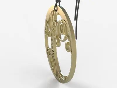 Tree Pendant 003 3D print model