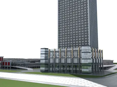 Building 58 3D model