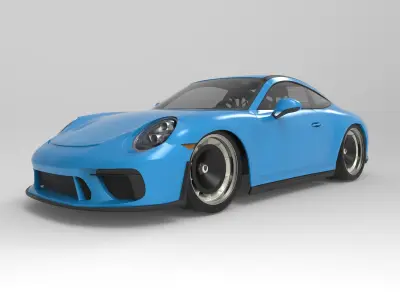Porsche 911 GT3 Touring 3D model
