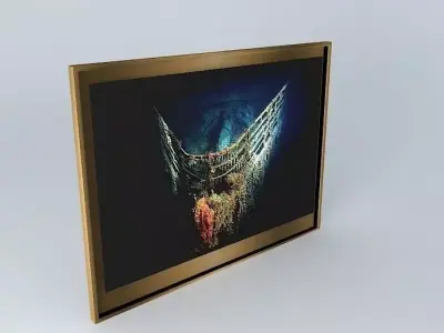 TITANIC The Bow in 3d 1912  1985 Free 3D model