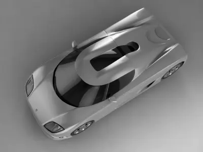 Koenigsegg CCR 2011 3D model