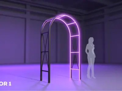 Arbors Set - 12 Designs Pack 3D model