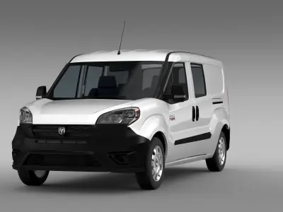 Pro Master Ram City Wagon 2017 3D model