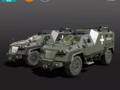 AMEV DIDGORI Low-poly 3D model