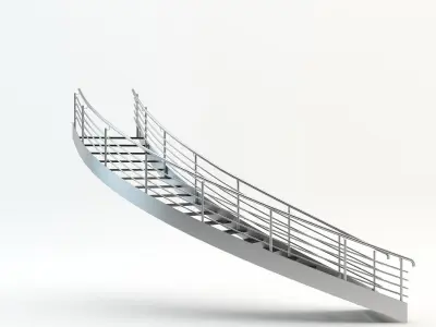 Stair 3D model