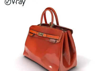 Luxury Handbag Model Pack Low-poly 3D model