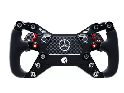 Mercedes AMG GT Cube Controls Wheel 3D model