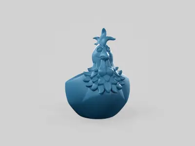 Chicken Plate - STL 3D print model