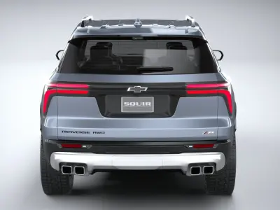 Chevrolet Traverse Z71 CG 2024 3D model