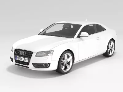 Audi A5 Coupe 2009 3D model