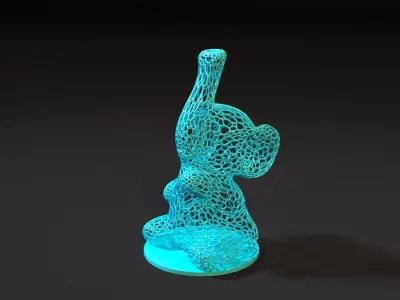 Figurine Elephant 3D print model