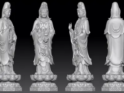 Guanyin  3D print model