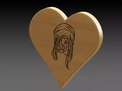 Heart ASMN Free 3D model