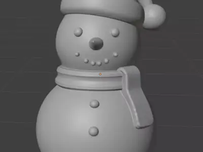 Snowy 3D print model