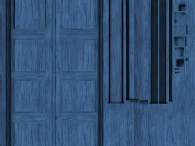 Doctor Whos Tardis 2010 OBJ C4D Free 3D model