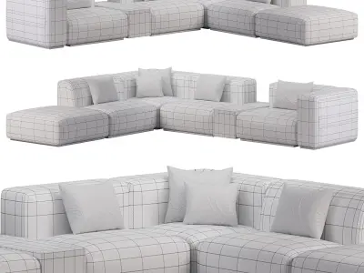 Freud Sofa by Rugiano 3D model