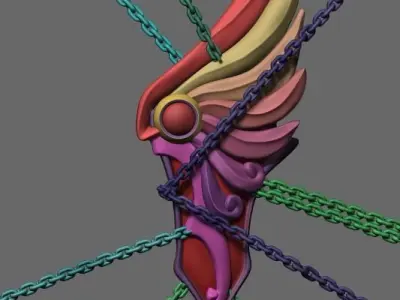 THE SHIELD SAKURA CARD CAPTOR 3D print model