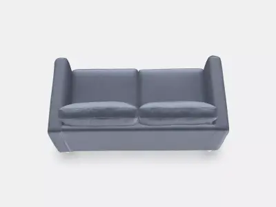 PARUP 2-seater sofa Low-poly 3D model