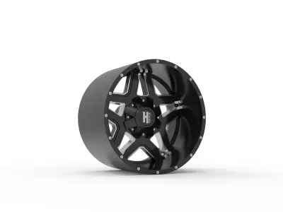 HAVOC OFF-ROAD H114 WHEEL 3D PRINT MODEL 3D print model