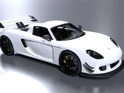 Porsche Carrera GT 3D model