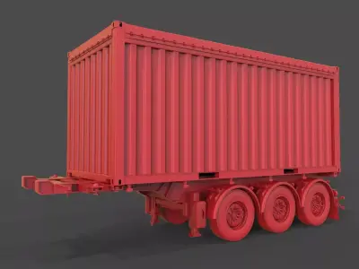 Trailer mod14 3D print model