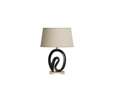 Agate Table Lamp 3D model