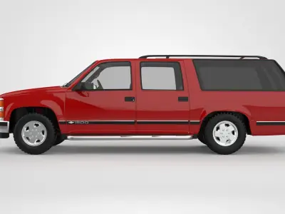 Chevrolet Suburban 1992 -1999 3D model