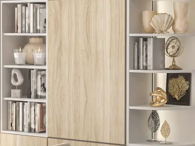 Office furniture Wall 2 3D model