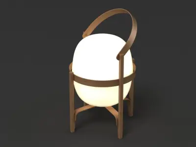 Santa and Cole Cesta Lantern 3D model