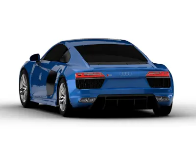 Audi R8 v10 3D model