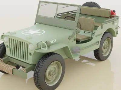Willys Jeep 3D model