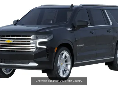 American SUVs 3D Model Pack